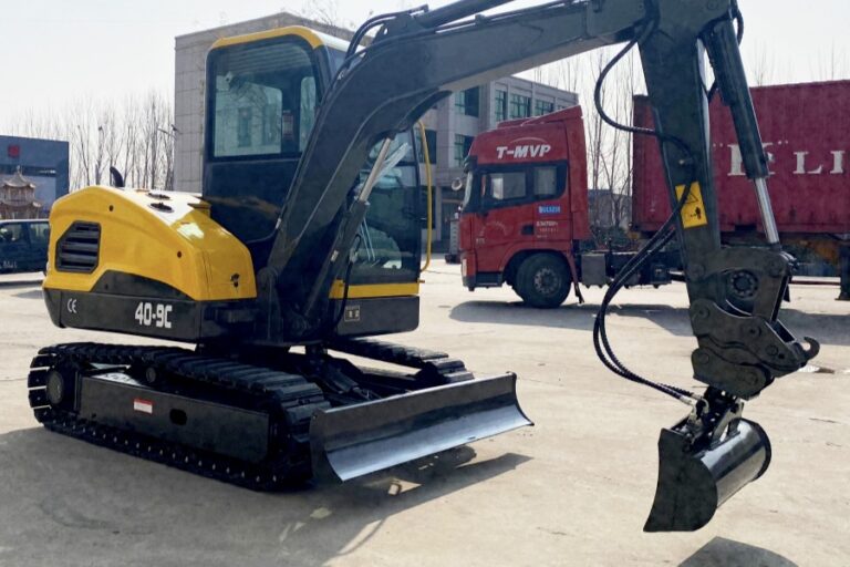 How is the quality of the small excavators manufactured in China?